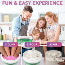 Luna Bean Family Hand-Casting XL Kit – Family Fun for up to 6 Hands, All-Inclusive Set